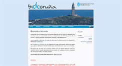 Desktop Screenshot of bicicoruna.es